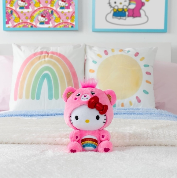Hello Kitty x Care Bears Dressed as Cheer Bear - Picture 9 of 10